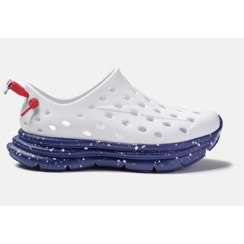 KANE Revive Active Recovery Shoe White Stars & Stripes M7 W8 EUC